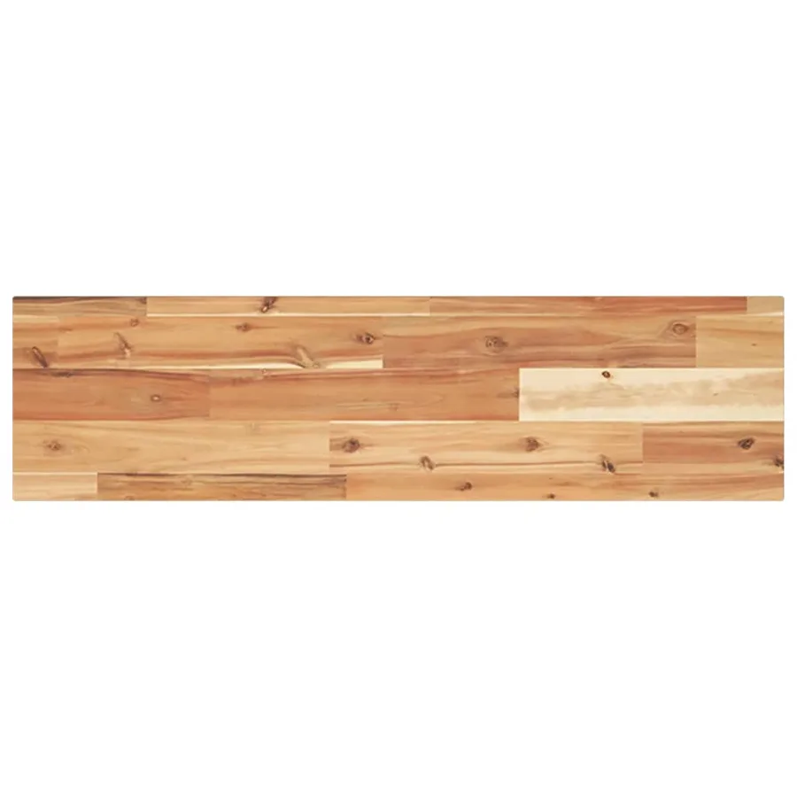 Étagères flottantes 4 pcs 100x20x2 cm acacia massif à l'huile - 7