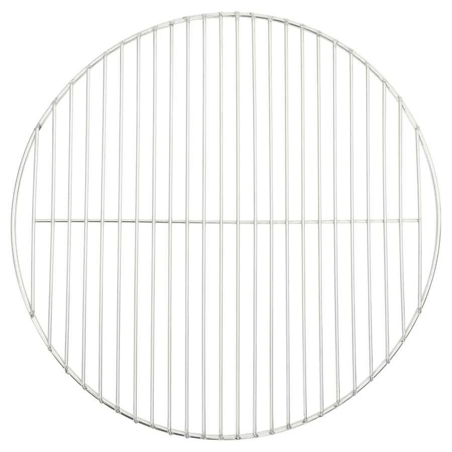 Grille de barbecue ronde Ø47 cm acier inoxydable 304