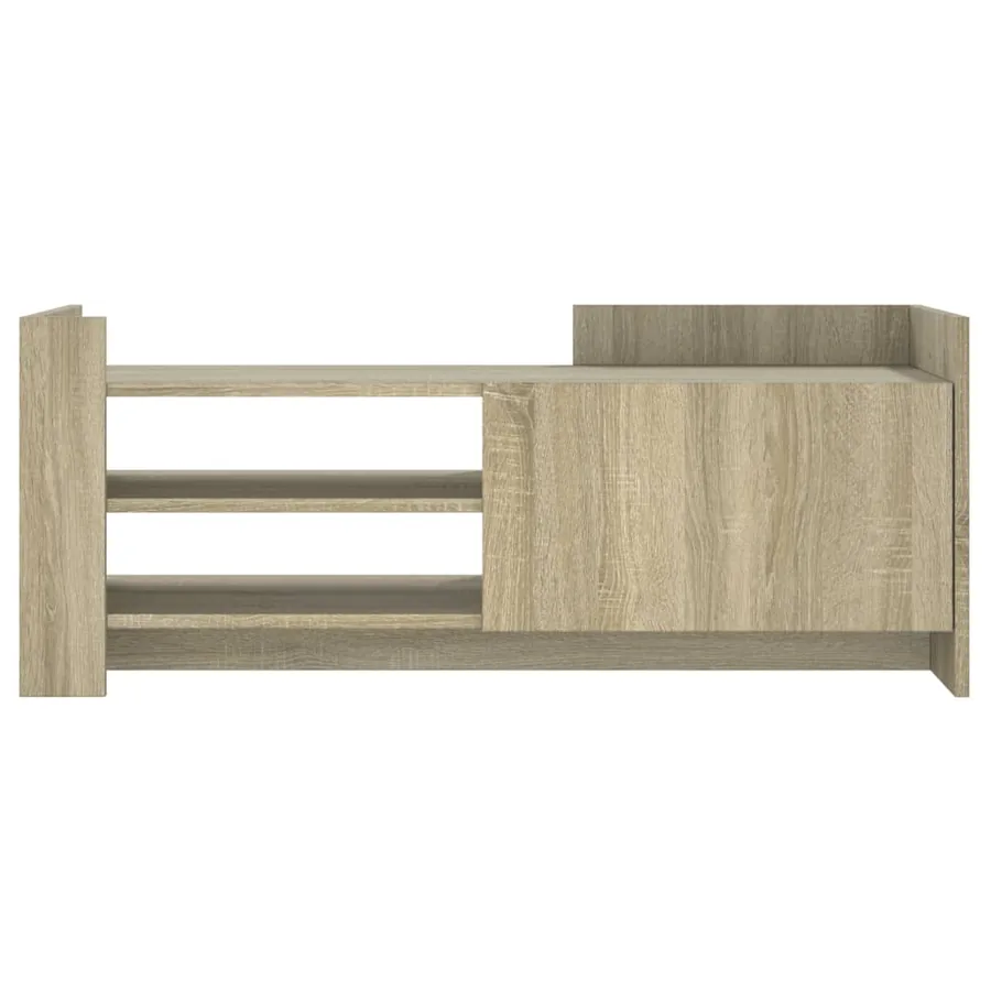 Meuble TV Chêne sonoma 100x35x40 cm Bois d'ingénierie - 4