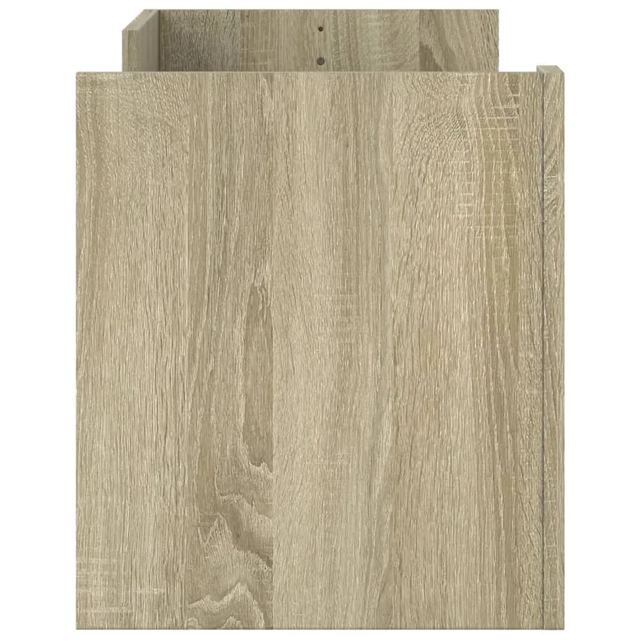 Meuble TV Chêne sonoma 100x35x40 cm Bois d'ingénierie - 5
