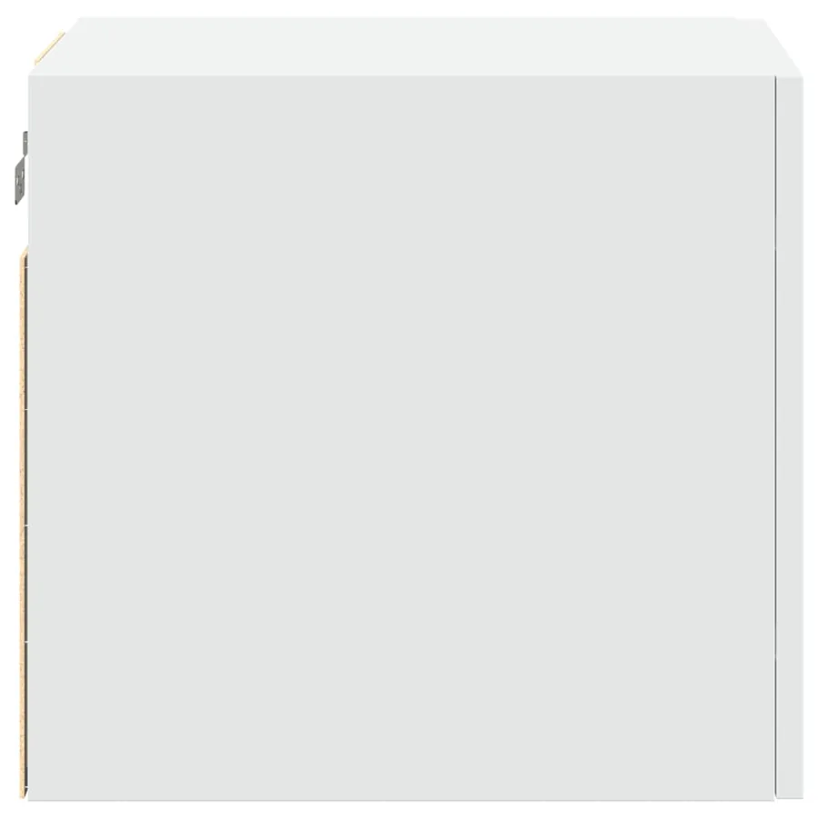 Armoire murale blanc 40x42,5x40 cm bois d'ingénierie - 5