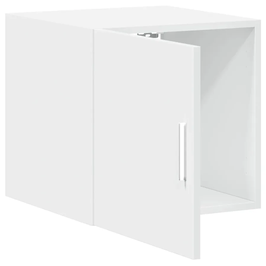 Armoire murale blanc 40x42,5x40 cm bois d'ingénierie - 7