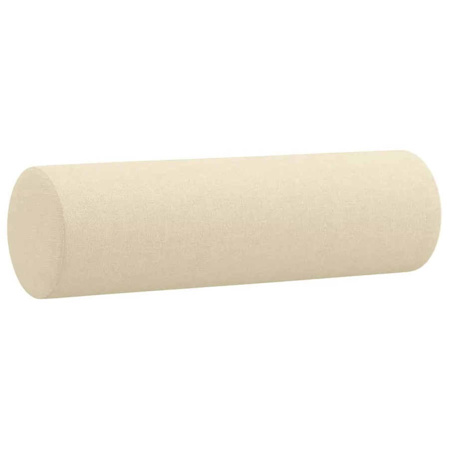 Ensemble de canapés 4 pcs avec coussins crème tissu - 10