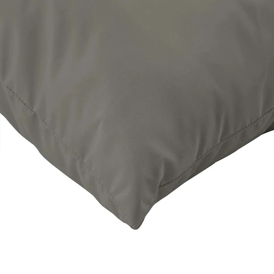 Coussins de palette lot de 2 gris foncé mélangé tissu - 7