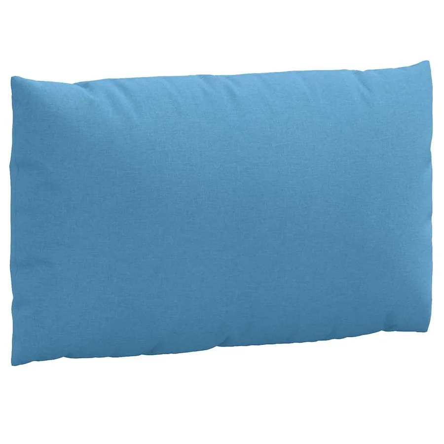Coussins de palette lot de 3 bleu mélangé tissu - 6