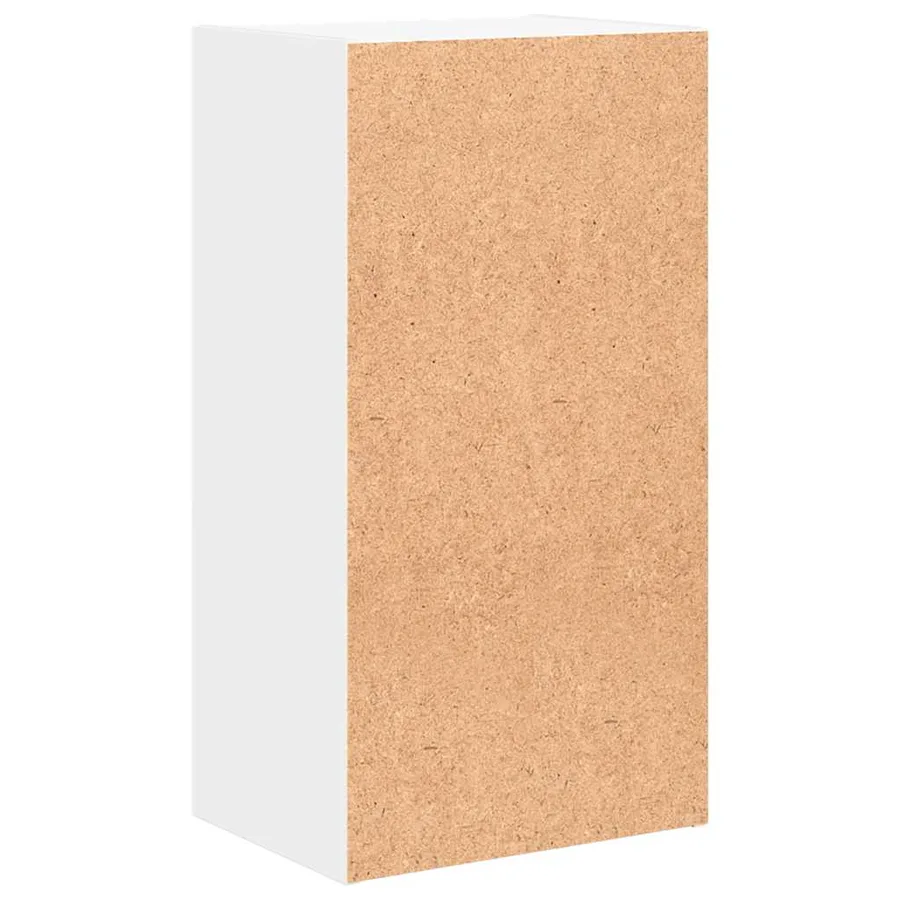 Bibliothèque blanc 40x30x76,5 cm bois d'ingénierie - 5