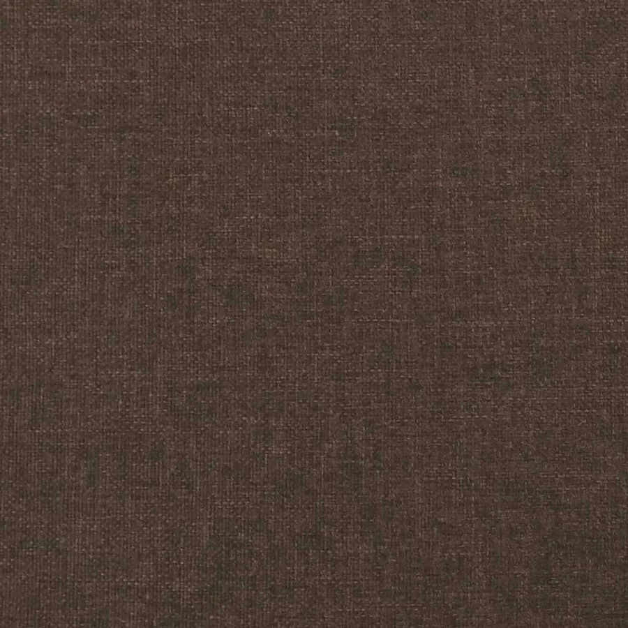 Sommier à lattes de lit et matelas marron foncé 120x190cm tissu - 9