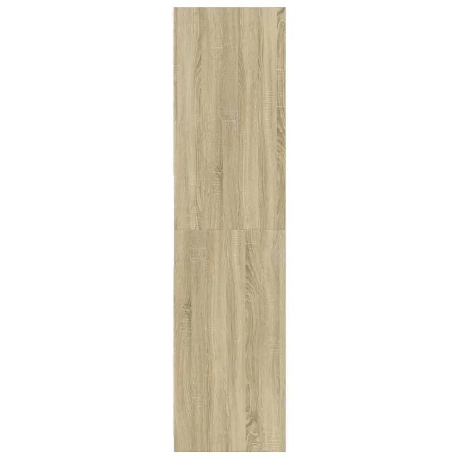 Garde-robe chêne sonoma 80x50x200 cm bois d'ingénierie - 5