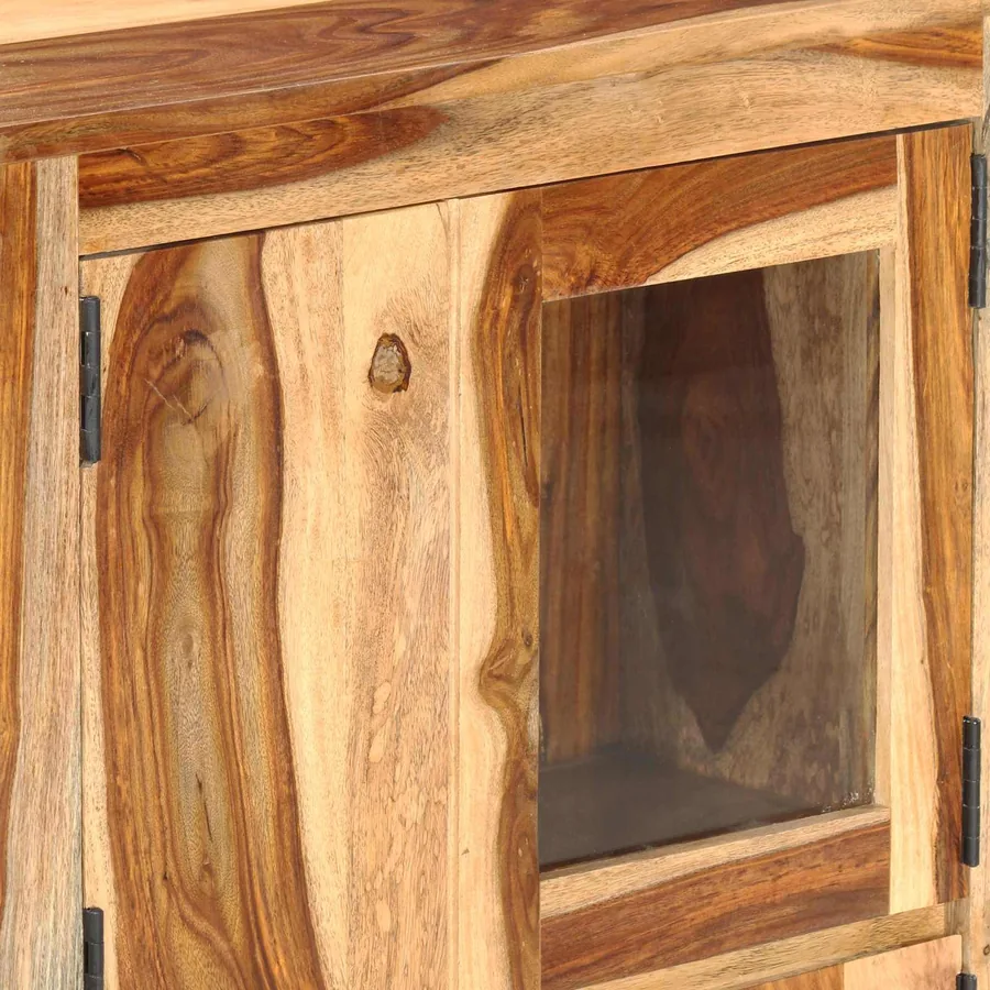 Ensemble de meuble TV avec tiroir Marron 120 x 30 x 39 cm bois - 9