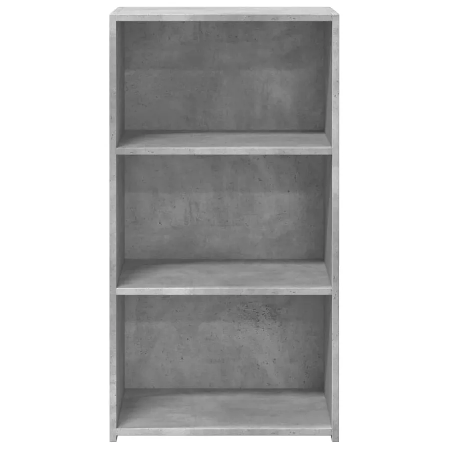 Buffet gris béton 50x41x93 cm bois d'ingénierie - 4