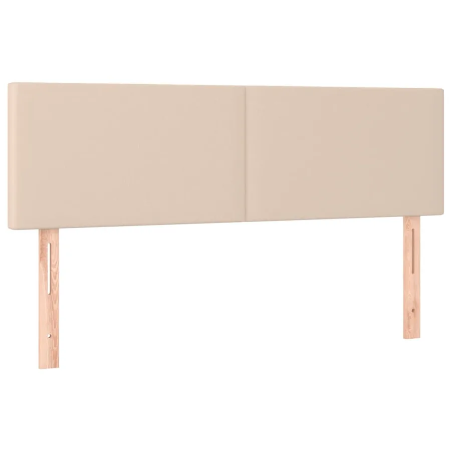 Sommier à lattes de lit avec matelas Cappuccino 140x190 cm - 6