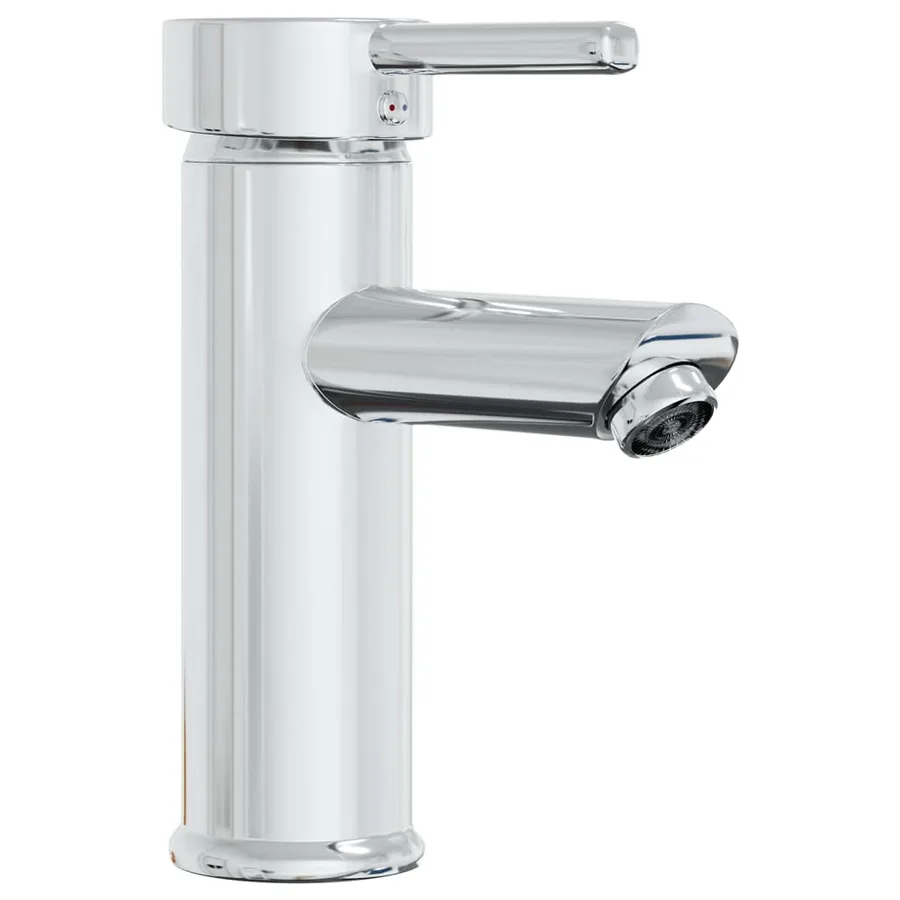 Ensemble de meubles de bain 2pcs céramique et bois d'ingénierie - 8