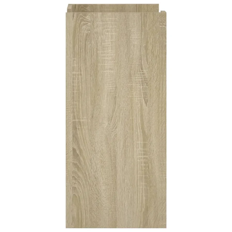 Buffet chêne sonoma 45x35x75 cm bois d'ingénierie - 5