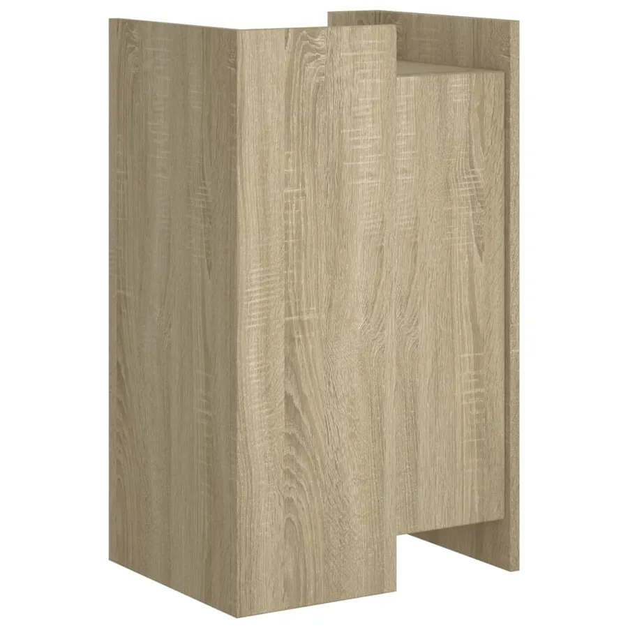 Buffet chêne sonoma 45x35x75 cm bois d'ingénierie - 6