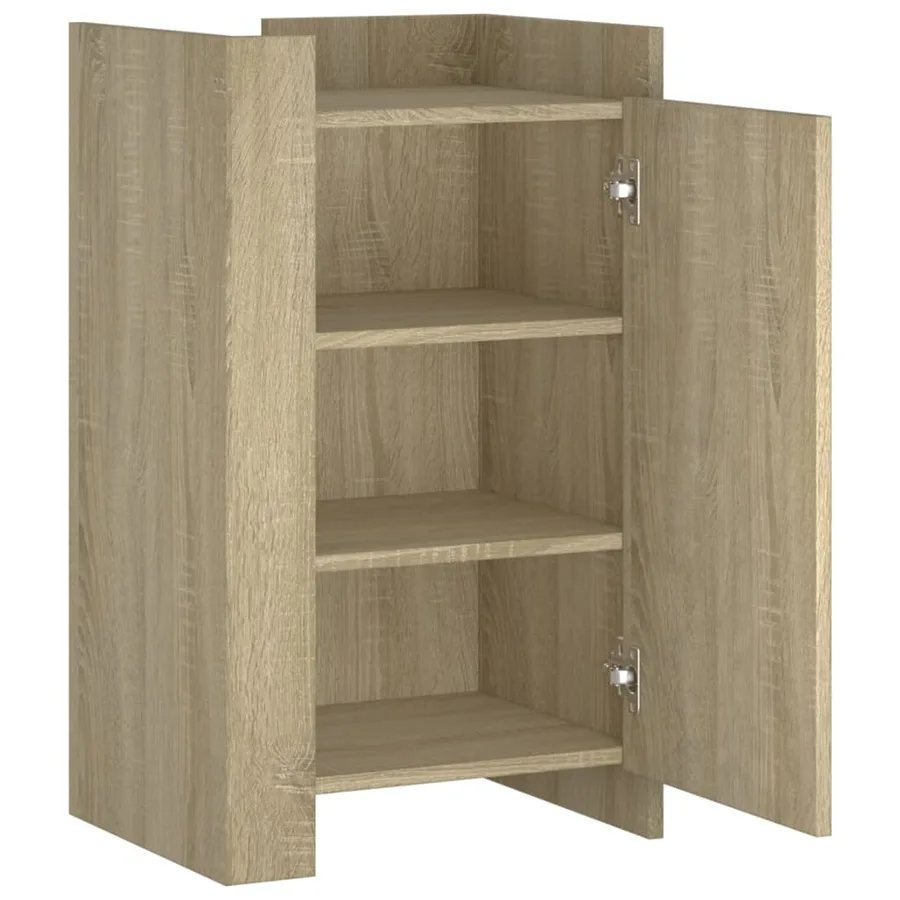 Buffet chêne sonoma 45x35x75 cm bois d'ingénierie - 7