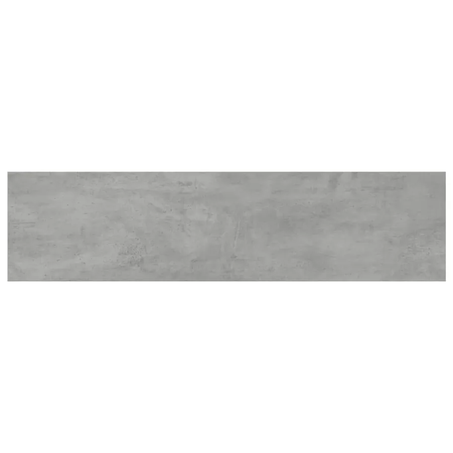 Panneaux de bibliothèque 4 pcs Gris béton 80x20x1,5cm Aggloméré - 6