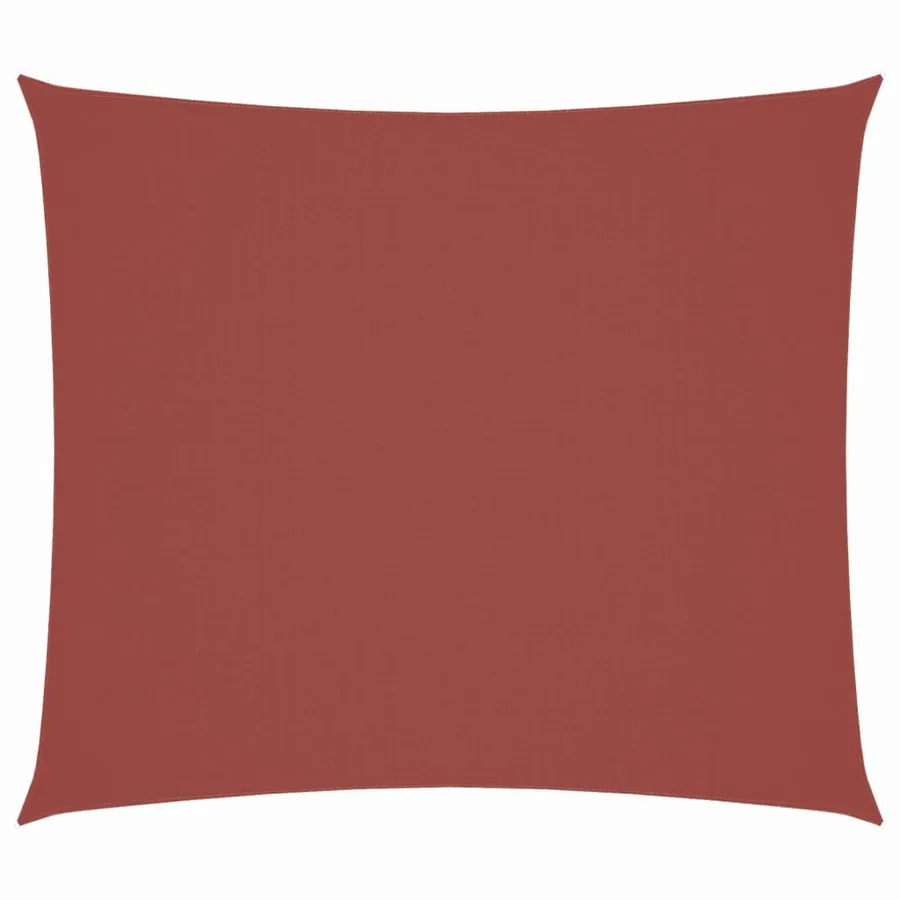 Voile de parasol tissu oxford rectangulaire 2x3 m terre cuite - 2