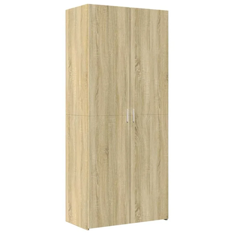 Armoire de rangement chêne sonoma 80x42,5x225 cm - 6