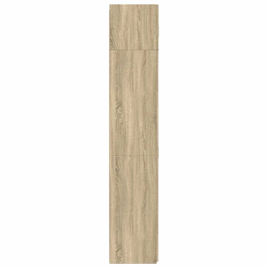 Armoire de rangement chêne sonoma 80x42,5x225 cm - 7