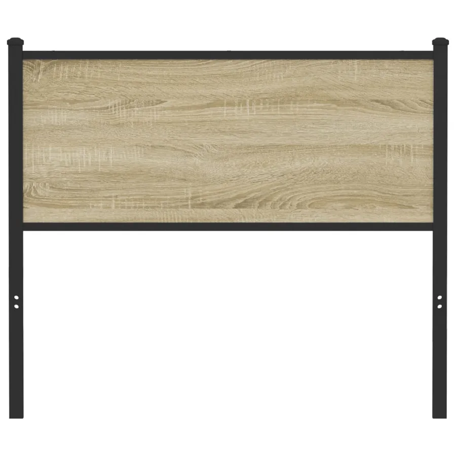 Tête de lit de remplacement sonoma 107 cm bois d'ingénierie et acier - 3