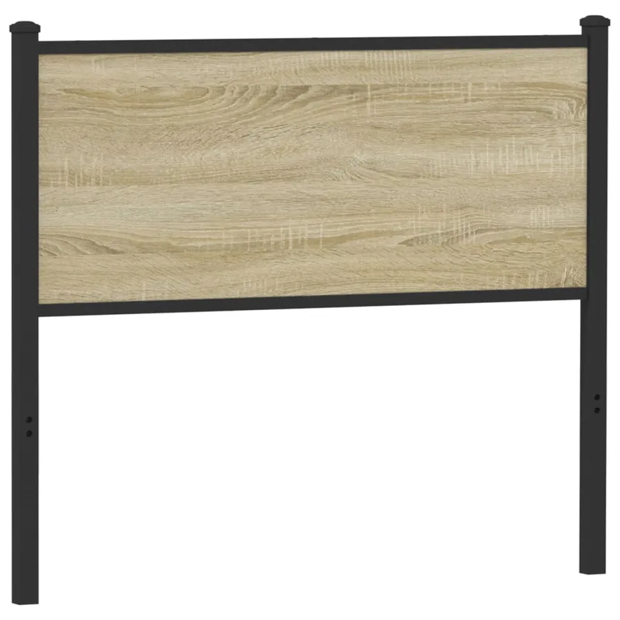 Tête de lit de remplacement sonoma 107 cm bois d'ingénierie et acier - 5