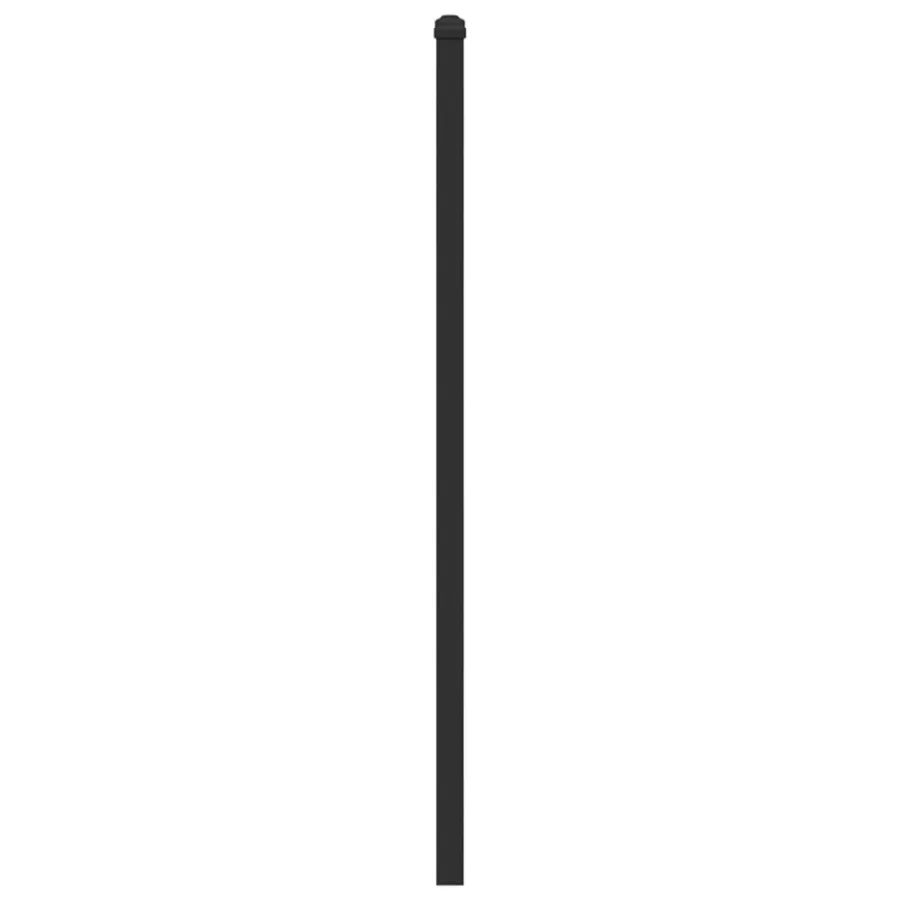 Tête de lit de remplacement chêne marron 80 cm bois d'ingénierie et acier - 4