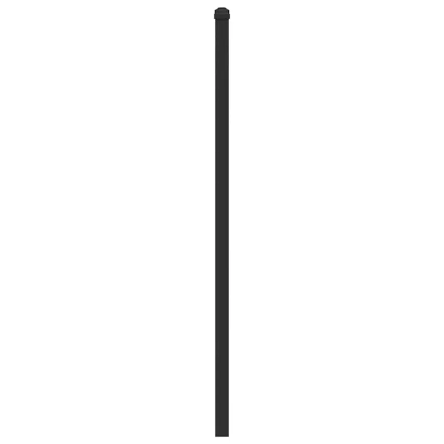 Tête de lit de remplacement chêne marron 190 cm bois d'ingénierie et acier - 4
