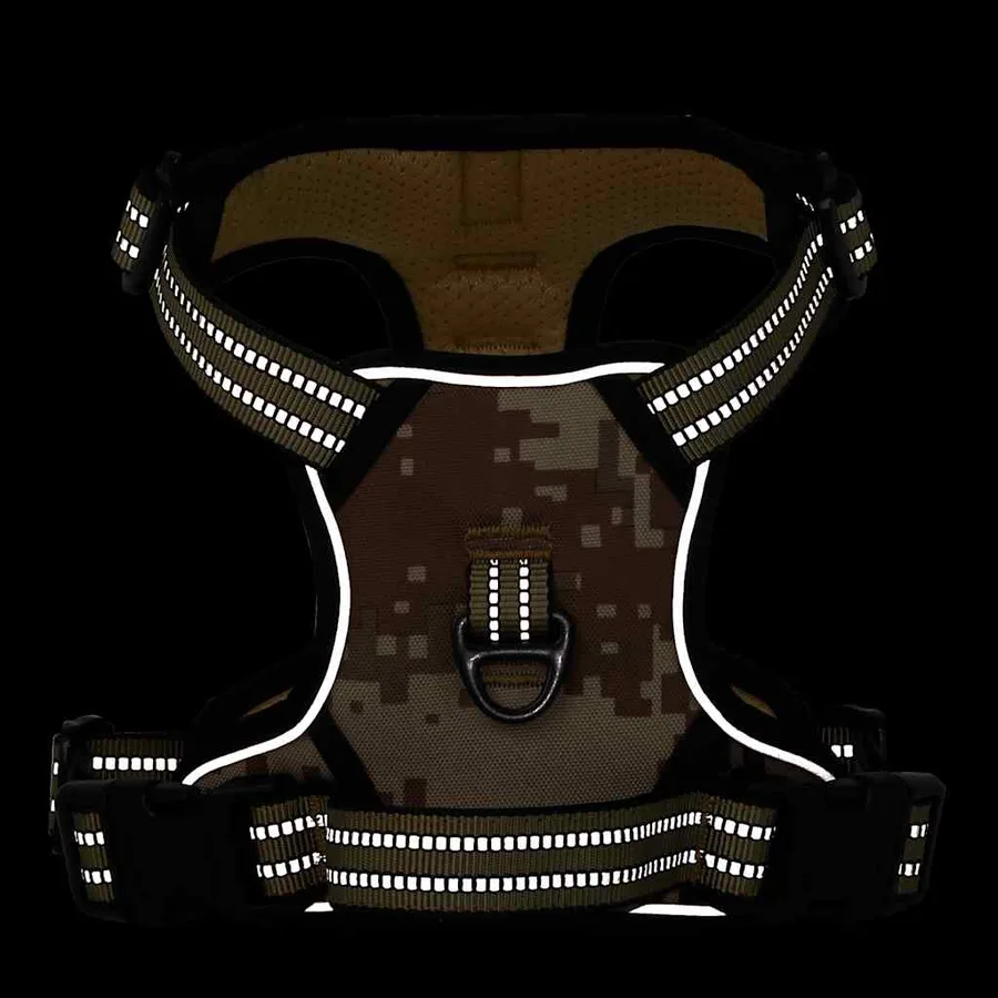 Harnais pour chien avec laisse et collier réglables S - 5