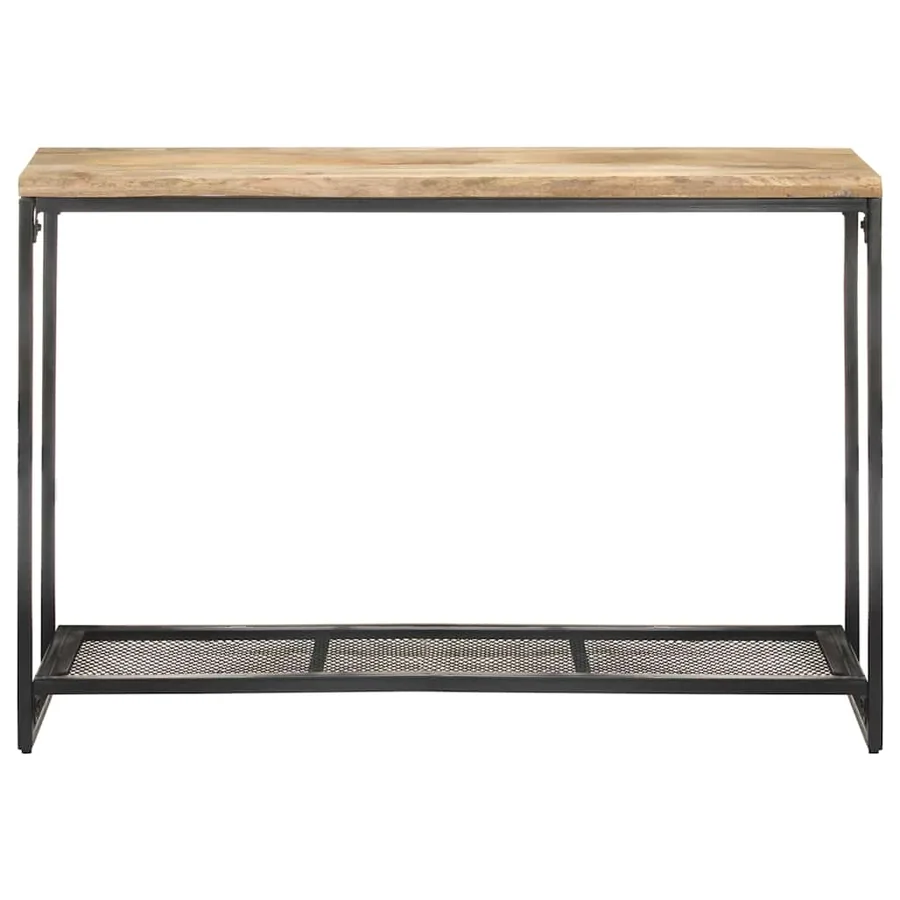 Table console 110x35x75 cm Bois de manguier massif - 2