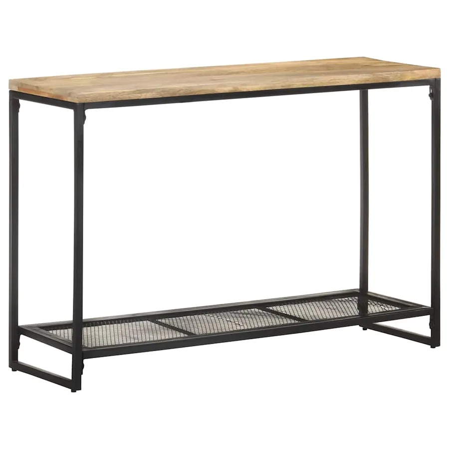 Table console 110x35x75 cm Bois de manguier massif - 8
