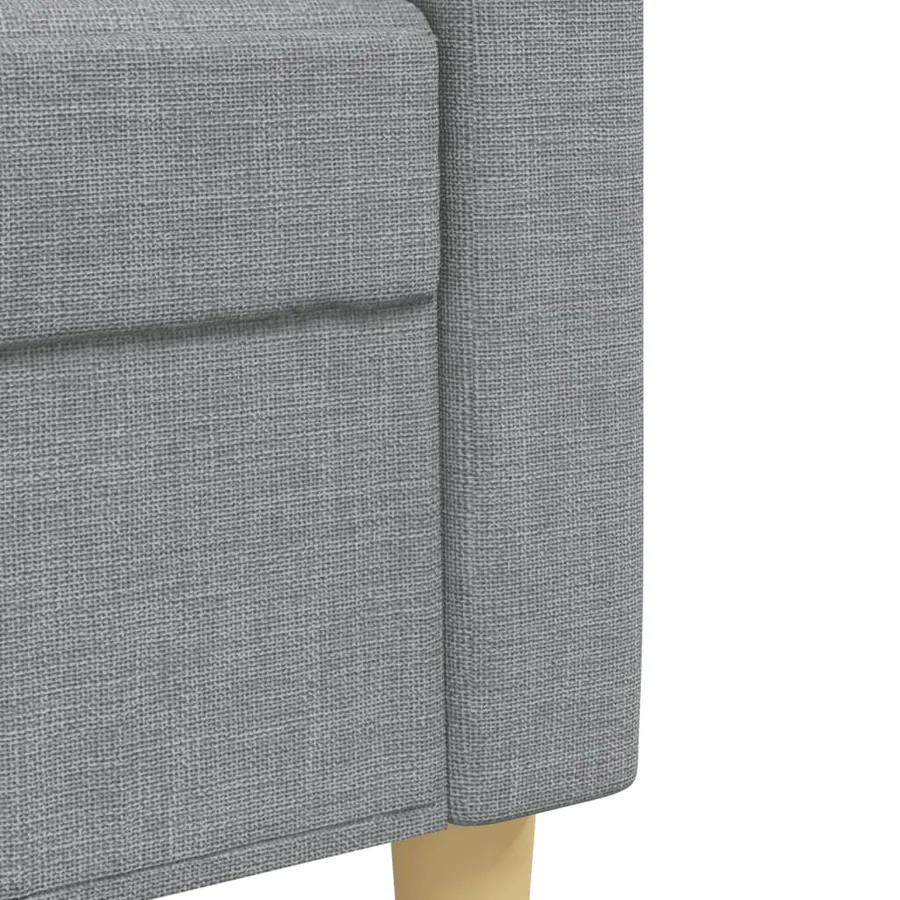 Ensemble de canapés 3 pcs repose-pied et coussins décoratifs - 8