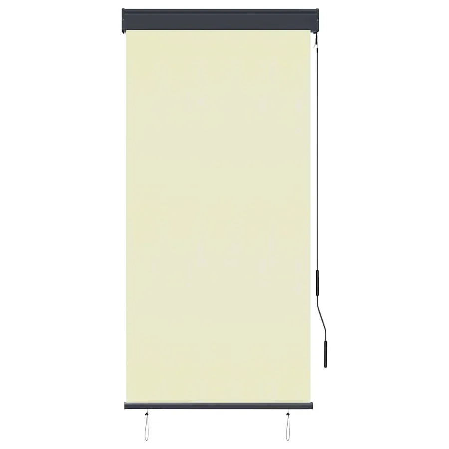 Store roulant d'extérieur 80 x 250 cm Crème - 2