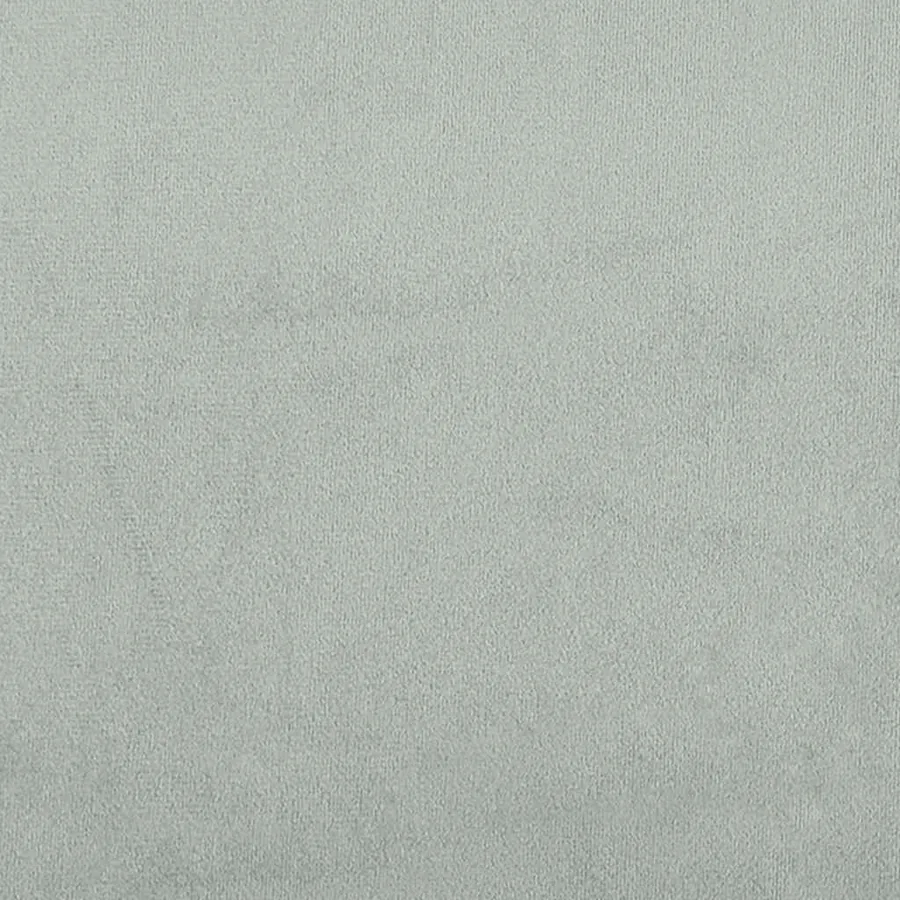 Cadre de lit sans matelas gris clair 200x200 cm velours - 8