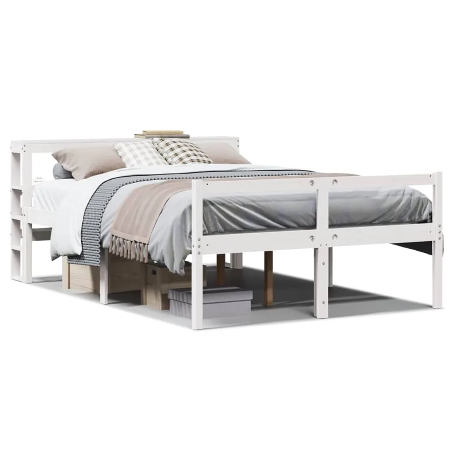 Lit pour personne âgée avec tête de lit sans matelas 160x200 cm - 2
