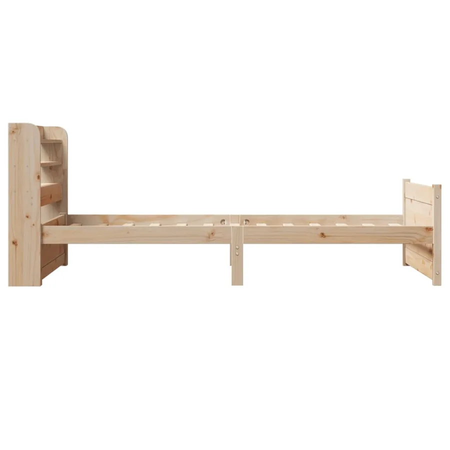 Cadre de lit avec tête de lit sans matelas 90x200 cm - 7