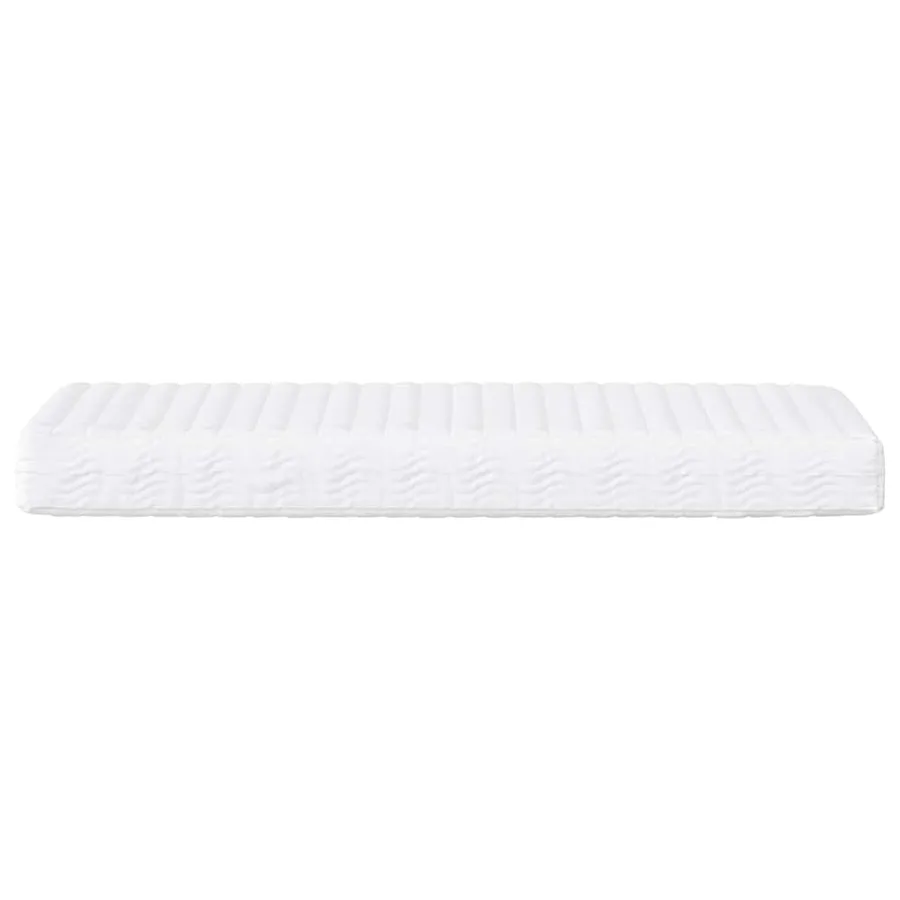 Matelas en mousse blanc 100x210 cm dureté H2 H3 - 4