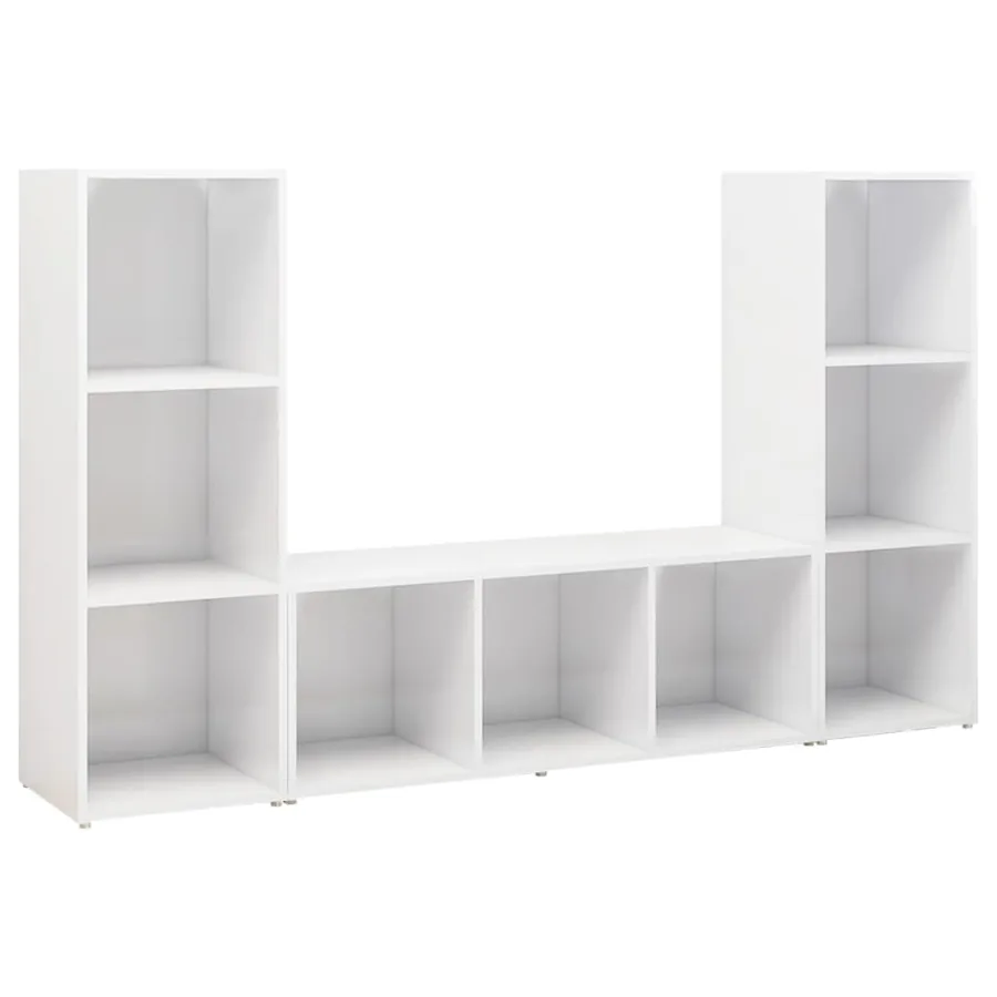 | Meuble TV | 3 pcs 37 x 35 x 107.5 cm - 2