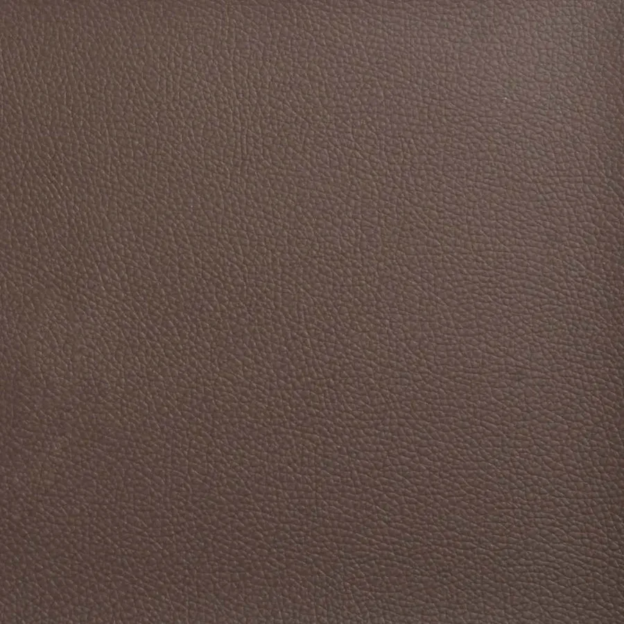 Chaise longue avec coussins marron similicuir - 7