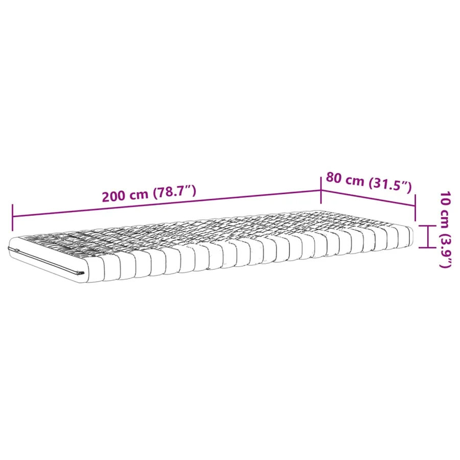 Lit de jour et lit gigogne et matelas 80x200 cm bois pin massif - 14