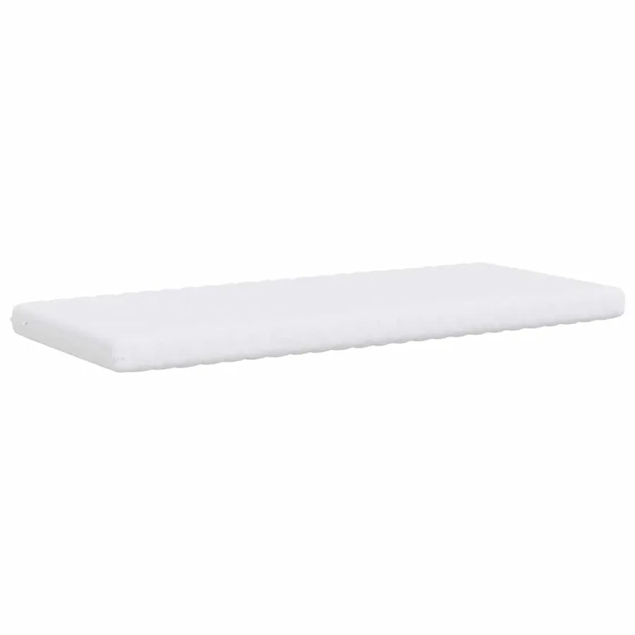 Matelas en mousse blanc 90x210 cm 7 zones dureté 20 ILD - 3