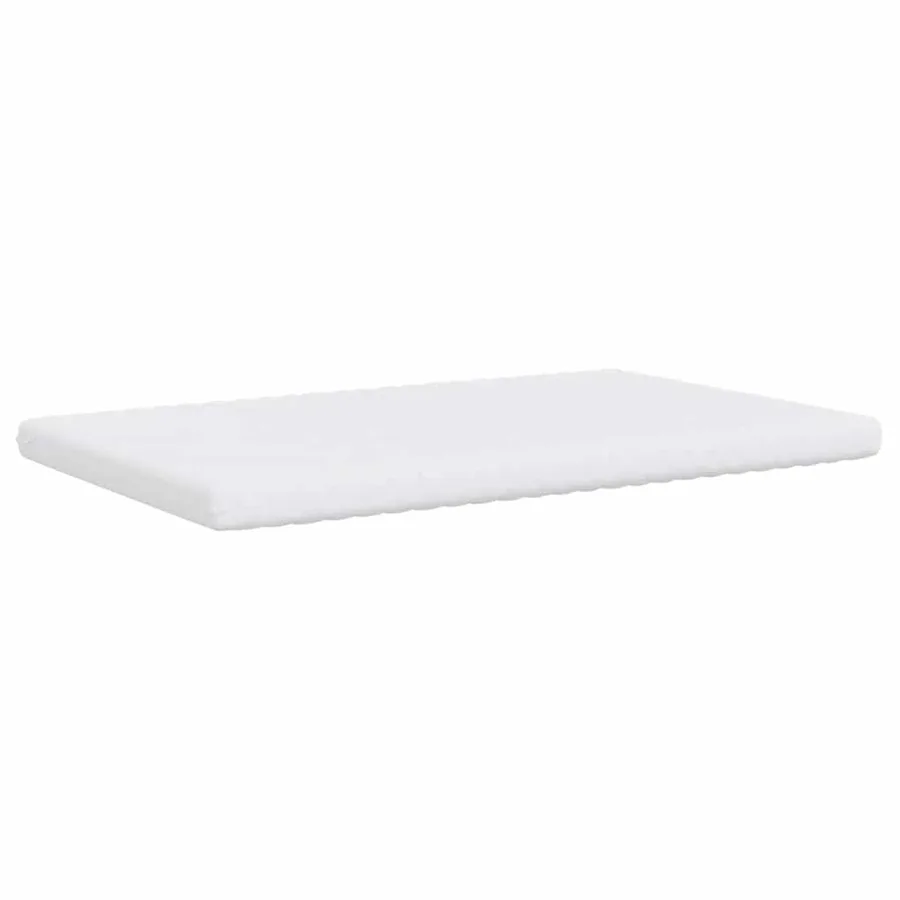 Matelas en mousse blanc 140x220 cm 7 zones dureté 20 ILD - 3