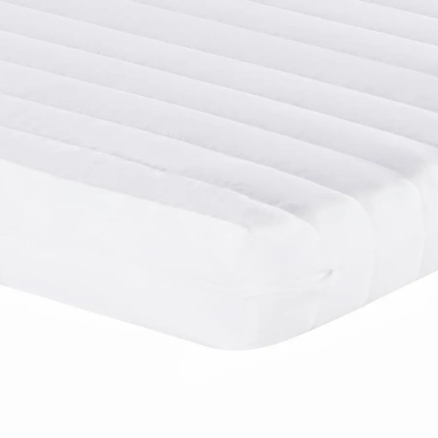 Matelas en mousse blanc 140x220 cm 7 zones dureté 20 ILD - 7