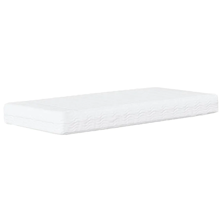 Matelas en mousse blanc 90x220 cm dureté H2 H3 - 3