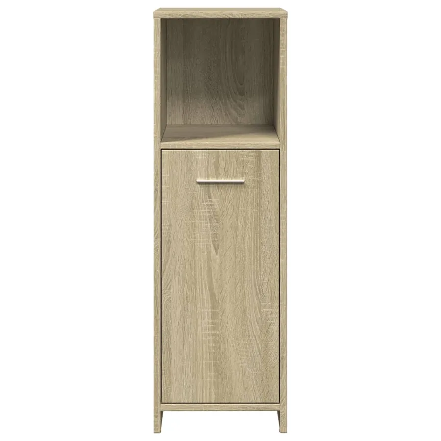 Ensemble de meubles de salle de bain 3 pcs chêne sonoma - 9