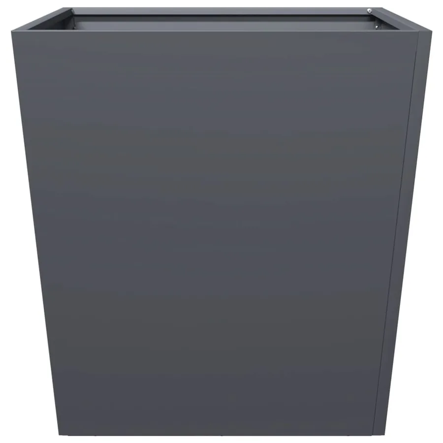 Jardinières 2 pcs anthracite 50x50x50 cm acier - 6