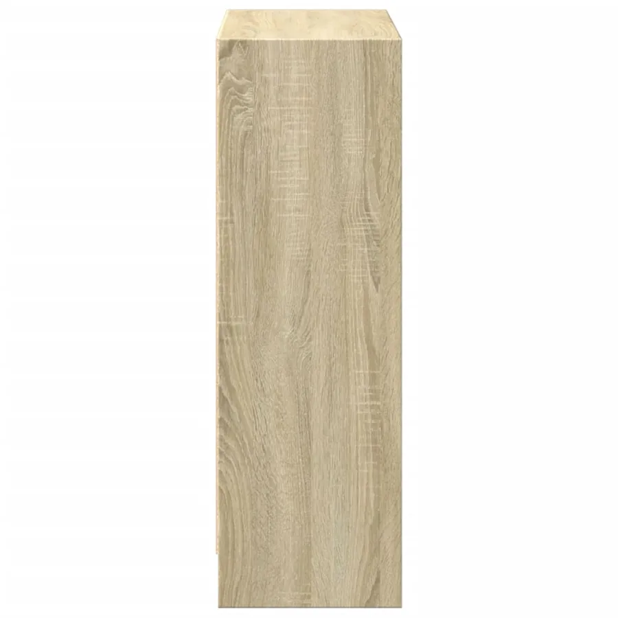 Bibliothèque Chêne sonoma 40x24x75 cm Bois d'ingénierie - 6