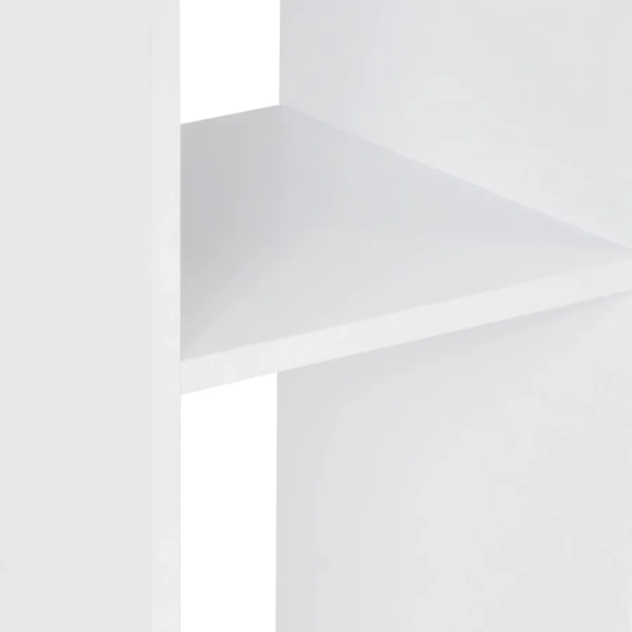 Table de bar Blanc 60x60x110 cm - 5