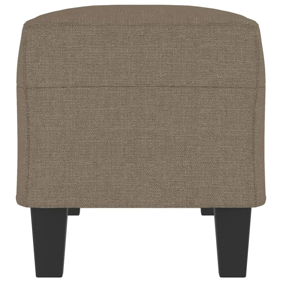 Banc Taupe 100x35x41 cm Tissu - 4