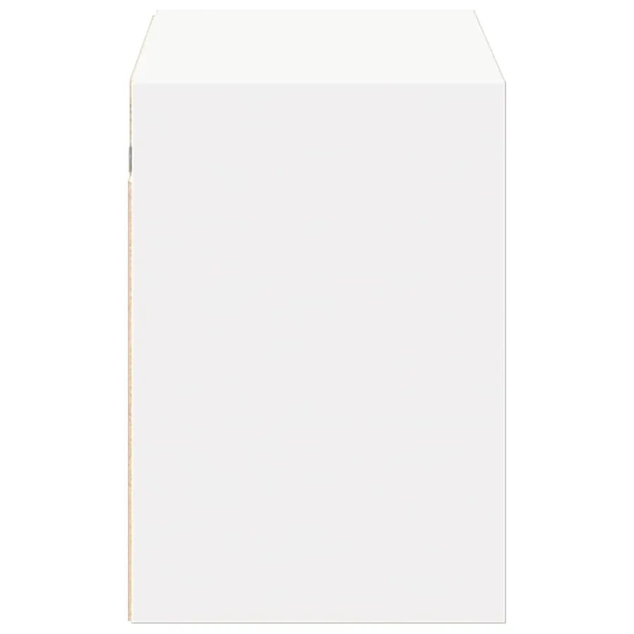 Meuble TV mural avec lumières LED blanc 100x31x45 cm - 7