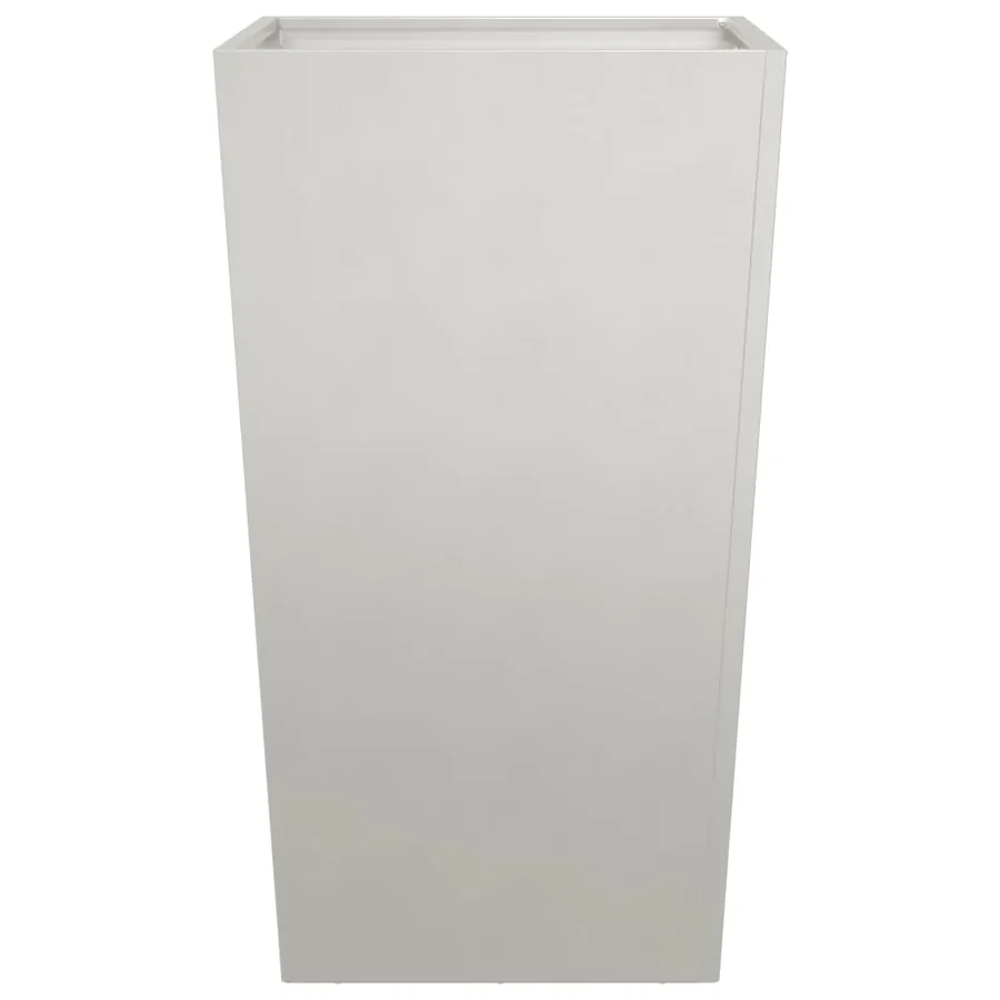 Jardinières 2 pcs 45x45x75 cm acier inoxydable - 7